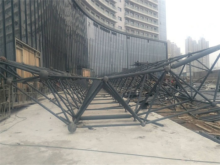 福清万豪酒店雨棚网架